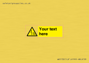 Custom Deep Water Sign